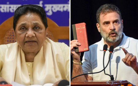'Congress and BJP are equally guilty': Mayawati slams Rahul Gandhi for silence on Waqf Bill in Parliament