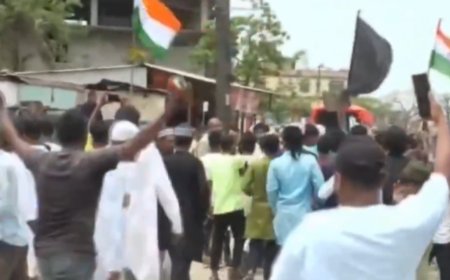 Watch: Waqf law protesters clash with police in Assam's Silchar