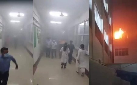 Fire breaks out at Lucknow hospital, CM Yogi takes cognisance