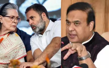Top 5 news of the day: ED charges Rahul, Sonia; CM Himanta declares Assamese compulsory official language for govt works; and more