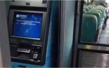 Fast cash express: Train ATM brings banking services on track