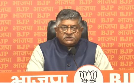 ‘Congress can hold dharnas, not misuse public property’: Ravi Shankar Prasad on National Herald Case