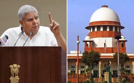 ‘Cannot have situation where you direct President’: VP Dhankhar questions SC ruling giving deadline to decide on Bills