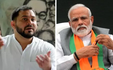 'Real double engine in Bihar is - crime and corruption': RJD leader Tejashwi Yadav slams PM Modi, Amit Shah
