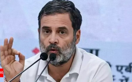 'Result of anti-Dalit, anti-women mindset': Rahul Gandhi slams BJP over UP minor's rape case