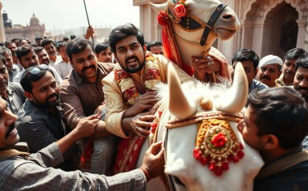 Dalit baraat attacked over loud music in UP, groom unhorsed