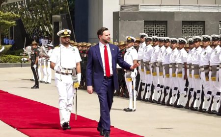 Photos: JD Vance kicks off first India visit as US Vice President, family joins in warm welcome