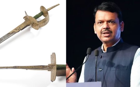 Maharashtra govt spends Rs 47 lakh to acquire historic ‘Raghuji Sword’ of Nagpur's Bhonsle dynasty