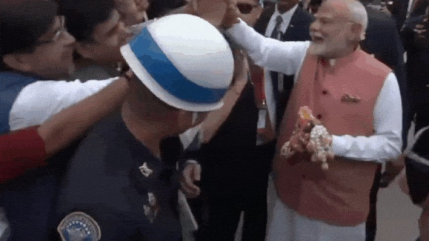 Watch: PM greeted with ‘Modi, Modi’ chants as he arrives in Thailand for BIMSTEC summit