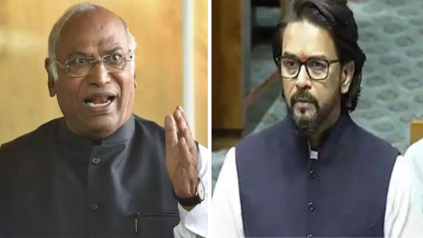'I don't deserve this': Kharge demands apology from Anurag Thakur over land grab allegations