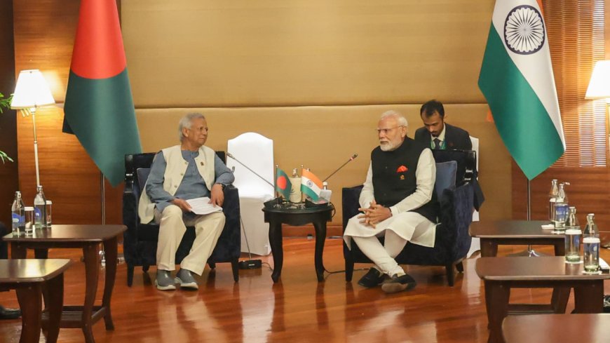 PM Modi meets Bangladesh's Muhammad Yunus, first since Sheikh Hasina's ouster