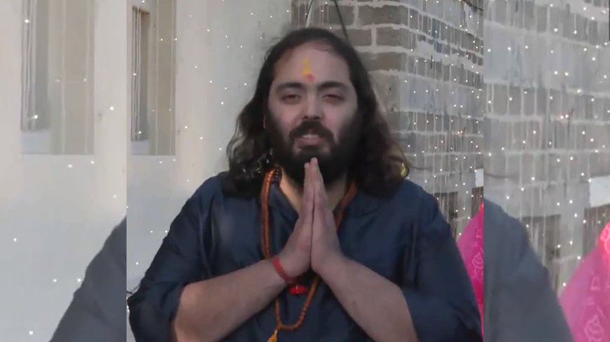Anant Ambani completes 140-km padyatra from Jamnagar to Dwarkadhish Temple ahead of 30th birthday