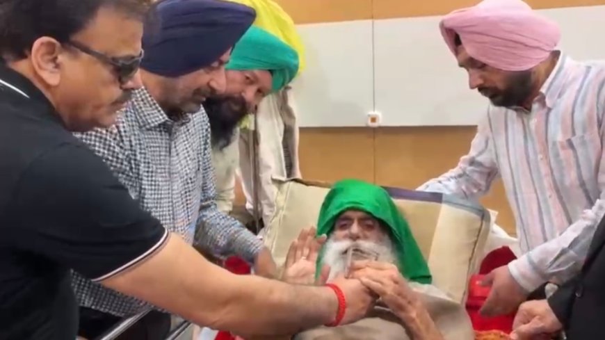 Kisan neta Dallewal ends hunger strike after 131 days