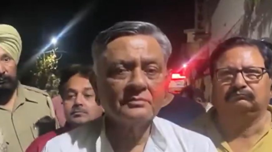 Blast outside BJP leader Manoranjan Kalia's residence in Jalandhar