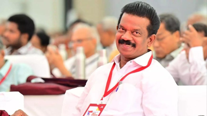 ED quizzes Kerala CPM MP K Radhakrishnan in money laundering case