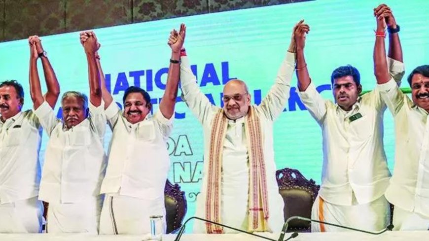BJP, ADMK renew tie-up for Tamil Nadu polls next year