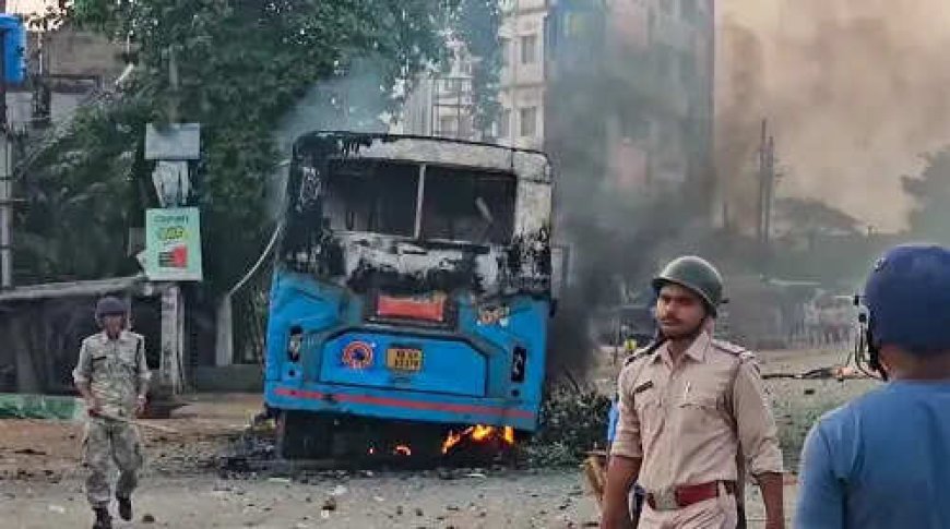 Fresh protests over Waqf Act in Bengal, 11 policepersons hurt