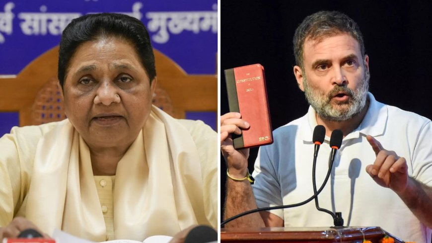 'Congress and BJP are equally guilty': Mayawati slams Rahul Gandhi for silence on Waqf Bill in Parliament