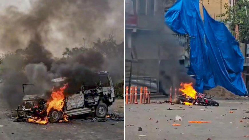 At least 3 deaths reported in Waqf-related violence in West Bengal's Murshidabad district, Calcutta HC orders deployment of central forces