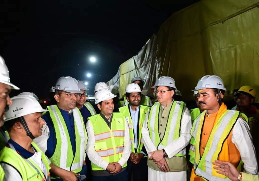 Silkyara tunnel nears completion; CM Dhami recalls 2023 rescue