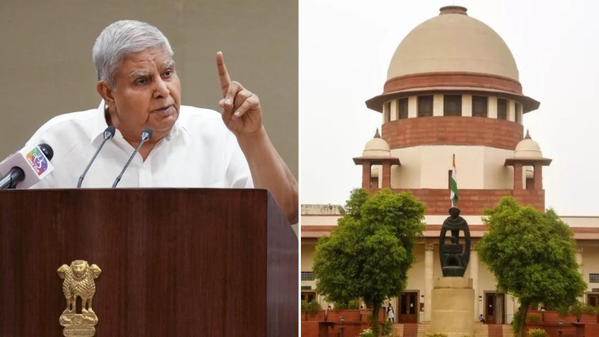 Supreme Court or 'Super Parliament'? VP Dhankhar flags judiciary 'overreach'