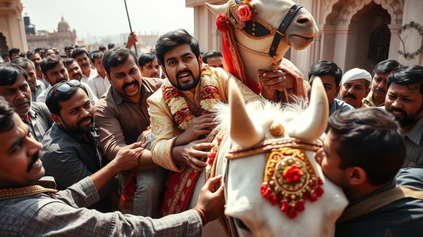 Dalit baraat attacked over loud music in UP, groom unhorsed