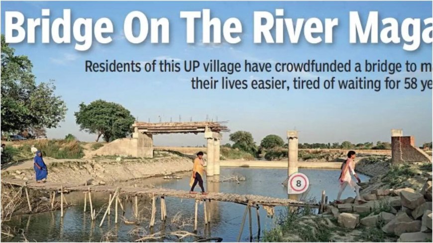 Bridge on the river Magai