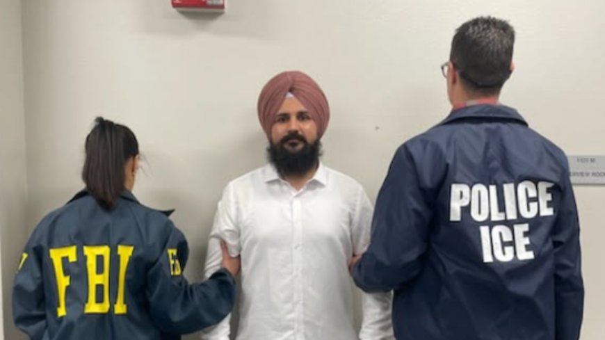 Gangster Harpreet Singh, alias Happy Passia, responsible for terror attacks in Punjab, arrested in US
