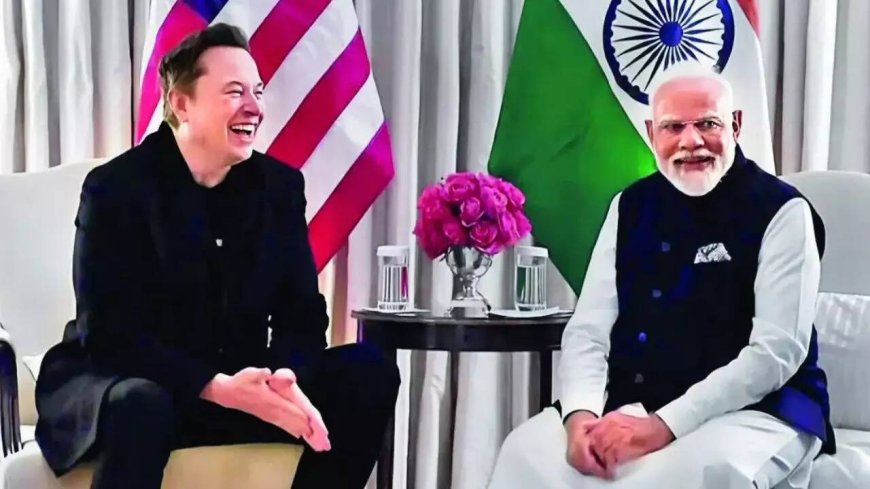 PM Modi dials Elon Musk, says 'committed to advancing partnerships'