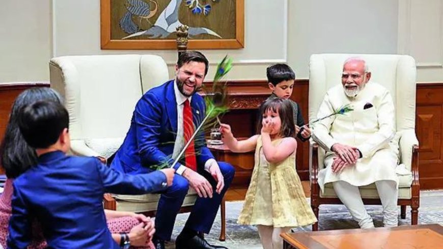 PM Modi, JD Vance review bilateral ties, focus on tech & defence