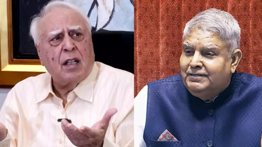 Sibal's 'Constitution' retort to VP Dhankhar's 'Parliament is supreme' take