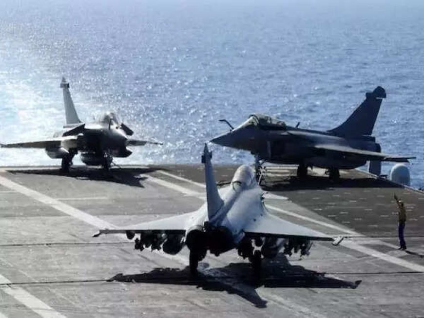 India, France sign Rs 63,000 crore mega deal to buy 26 Rafale Marine aircraft