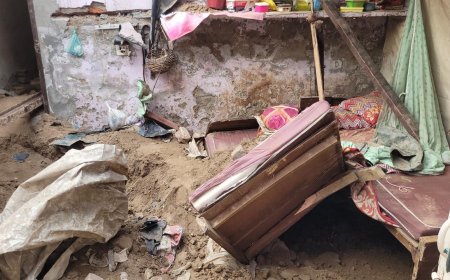 Tragic roof collapse in Ambala claims lives of couple and young son
