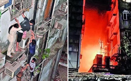 14 killed as massive blaze turns Kolkata hotel into gas chamber