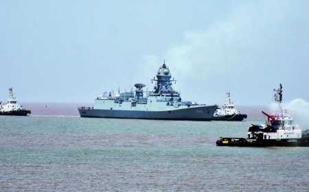 Navy intensifies muscle-flexing against Pakistan even as small arms fire continues across LoC