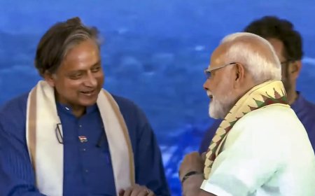 PM Modi mocks INDIA bloc with 'sleepless nights' jibe in presence of Shashi Tharoor, Pinarayi Vijayan