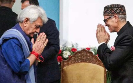 J&K LG finds business rules 'contrary to Jammu and Kashmir Act', sends file back to CM Omar Abdullah