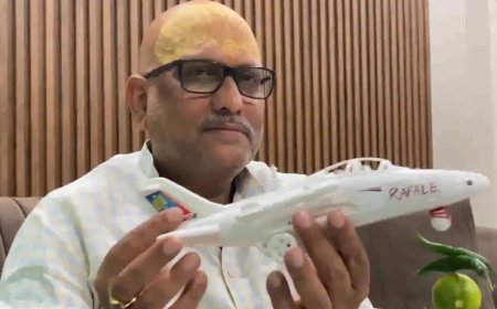 'Toying with the morale of India’s armed forces': BJP hits out at Congress' Ajay Rai over Rafale with 'nimbu-mirchi' jibe