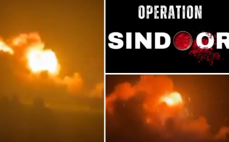 Watch: Union minister Kiren Rijiju shares video as India strikes terror bases in Pakistan, PoK