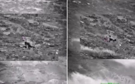 Watch: Army shares footage of strike on LeT suicide bomber training camp in Kotli, PoK