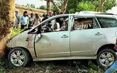 Five school children among 6 killed in Patiala accident