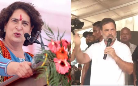'Is it a crime to raise voice of Dalits?': Priyanka Gandhi questions Bihar govt after Rahul Gandhi 'stopped' by police