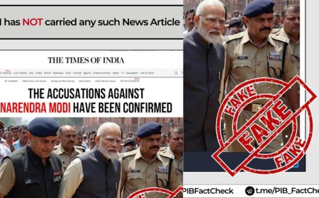 'No such article has ever been carried out': Govt fact checks fake post with TOI logo