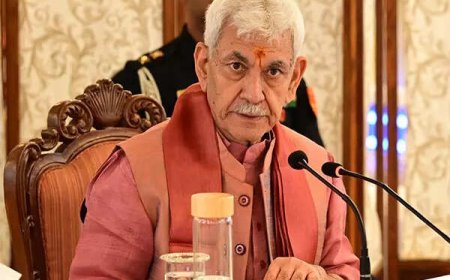 J&K lieutenant governor Manoj Sinha reviews Amarnath security, Mehbooba warns against war, Mirwaiz slams arrests