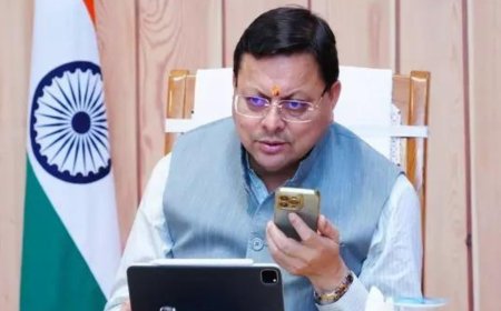 Uttarakhand CM Dhami interacts with citizens using CM Helpline-1905, directs officials to resolve problems