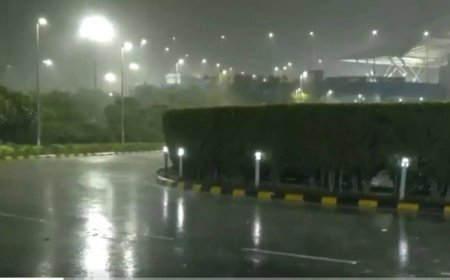 Dust storms, thunder and rain bring relief to Delhi-NCR after days of 40°C heat