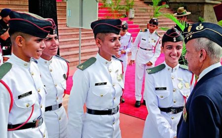 Marching into history: NDA's first women cadets graduate