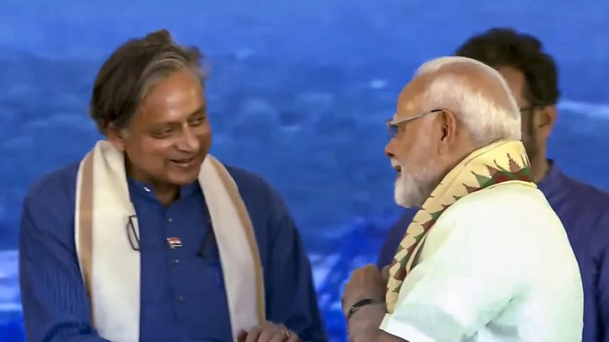 PM Modi mocks INDIA bloc with 'sleepless nights' jibe in presence of Shashi Tharoor, Pinarayi Vijayan