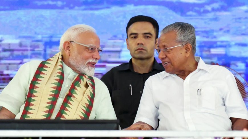 Pinarayi Vijayan mum on Chandy role, gives LDF govts credit for port