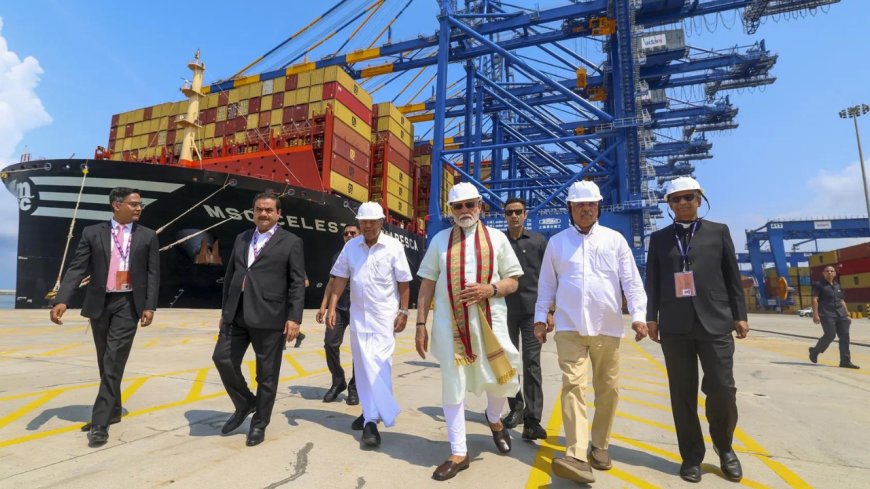 India's 1st transshipment hub inaugurated by PM in Kerala
